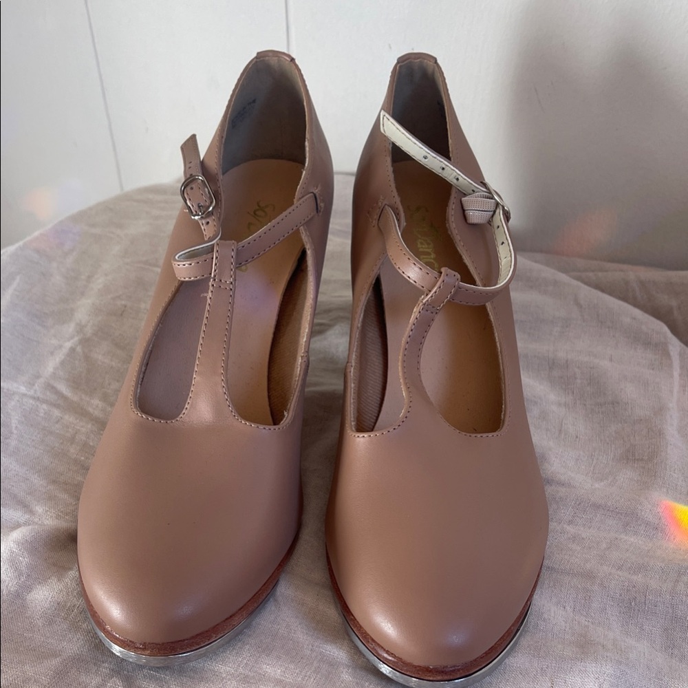 NWOT So Danica T-Strap Tap Shoes